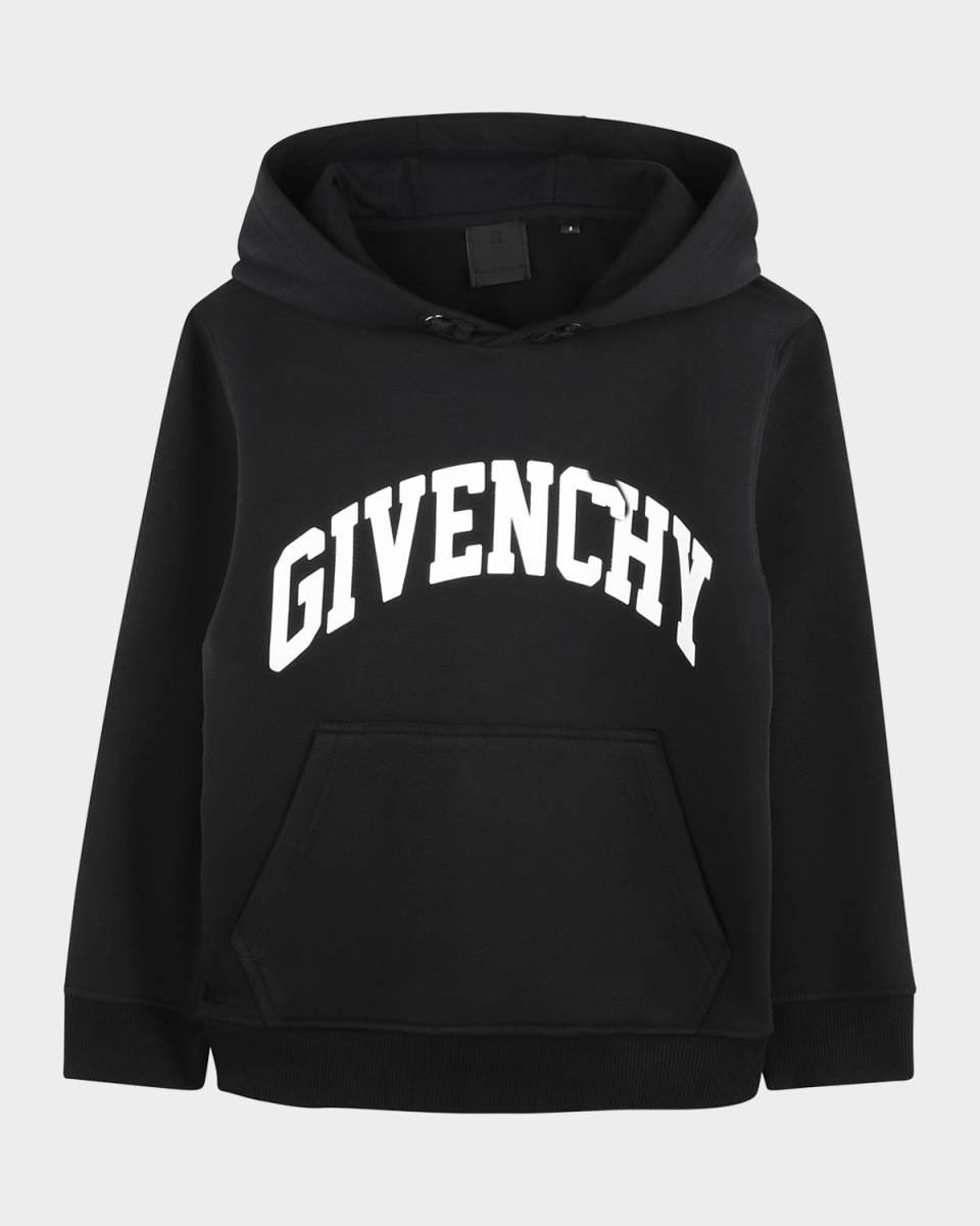 Kid's Logo-Print Fleece Hoodie, Size 6-12
